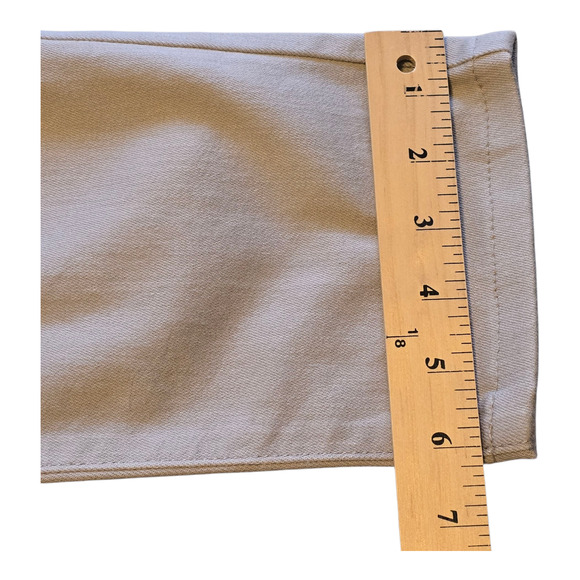 Chicos So Slimming Girlfriend Slim Leg Ankle Jeans Size 4R Light Brown Causal - Picture 14 of 14